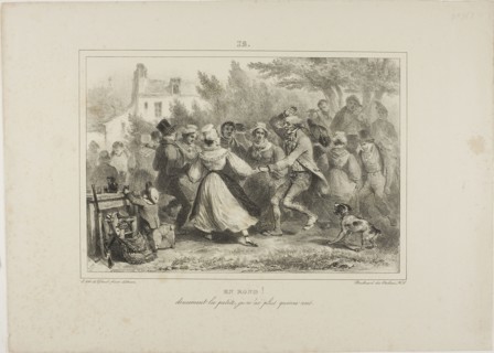 Circle Round! Gently Little One, I’m More than Fifteen Years Old, 1832, Denis Auguste Marie Raffet