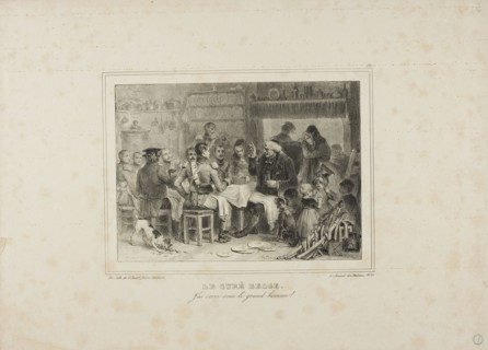 The Belgian Curate: I have served under the great man!, 1832–33, Denis Auguste Marie Raffet
