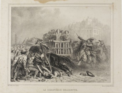 The Last Cart, 1835, Denis Auguste Marie Raffet (French, 1804-1860), printed by Chez Gihaut Frères