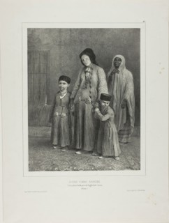 Young Karaïme Woman, Tchioufout-Galech Near Baghtcheh-Saraï, Crimea, 1840, Denis Auguste Marie