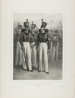 Non-Commissioned Officer and Soldiers of the Volhynie Regiment (Imperial Guard), Camp Vosnessensk,