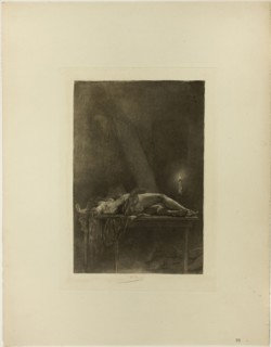 At an Atheist Dinner-Party, 1882–89, Félicien Rops, Belgian, 1833-1898, Belgium, Heliogravure