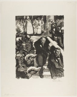 Rochefort is dying! Rochefort is dead!, June 1898, Théophile-Alexandre Steinlen, French, born