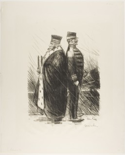 Salute them!, January 1899, Théophile-Alexandre Steinlen, French, born Switzerland, 1859-1923,