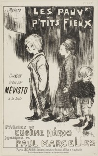 Les Pauv’ P’tits Fieux, 1892, Théophile-Alexandre Steinlen, French, born Switzerland, 1859-1923,