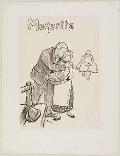 Muguette, 1892, Théophile-Alexandre Steinlen, French, born Switzerland, 1859-1923, France,