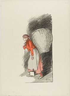 The Rag-picker, published March 19, 1893, Théophile-Alexandre Steinlen, French, born Switzerland,