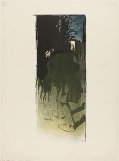 La Nuit, published November 17, 1895, Théophile-Alexandre Steinlen, French, born Switzerland,