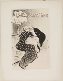 The Declaration, 1894, Théophile-Alexandre Steinlen, French, born Switzerland, 1859-1923, France,