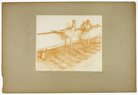 Dancers at the Bar, 1889–90, Georges-William Thornley (French, 1857-1935), after Edgar Degas