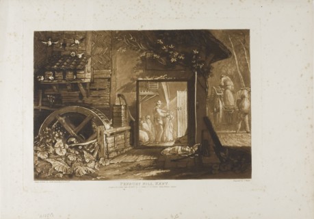 Pembury Mill, Kent, plate 12 from Liber Studiorum, published June 10, 1808, Joseph Mallord William