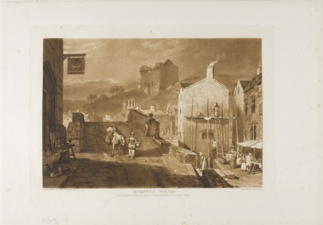 Morpeth, plate 21 from Liber Studiorum, published March 29, 1809, Joseph Mallord William Turner