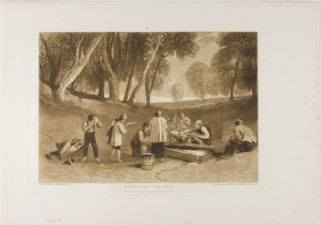Juvenile Tricks, plate 22 from Liber Studiorum, published January 1, 1811, Joseph Mallord William