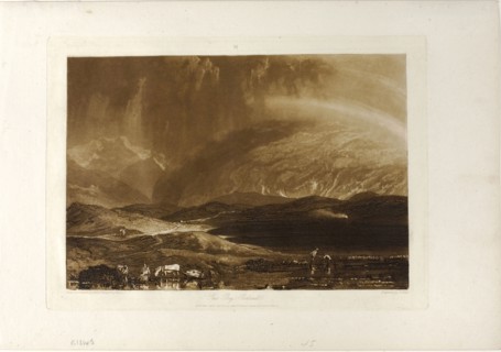 Peat Bog, Scotland, plate 45 from Liber Studiorum, published April 23, 1812, Joseph Mallord William