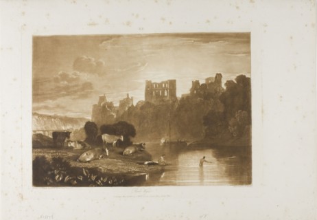River Wye, plate 48 from Liber Studiorum, published May 23, 1812, Joseph Mallord William Turner