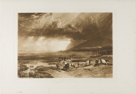 Solway Moss, plate 52 from Liber Studiorum, published January 1, 1816, Joseph Mallord William