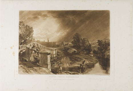 Watercress Gatherers, plate 62 from Liber Studiorum, published January 1, 1819, Joseph Mallord