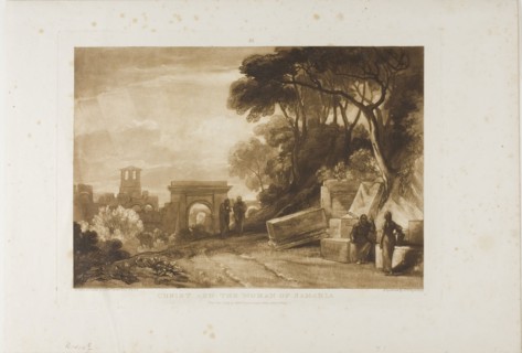 Christ and the Woman of Samaria, plate 71 from Liber Studiorum, published January 1, 1819, Joseph
