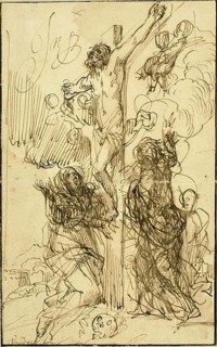The Crucifixion, n.d., Attributed to Jan Philipsz. van Bouckhorst (Dutch, 1588-1631), or Anthonie