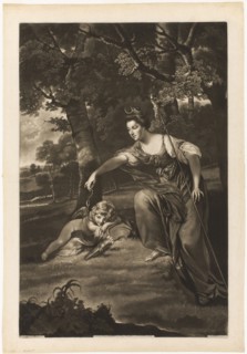 Elizabeth, Duchess of Manchester and Her Son, c. 1770, James Watson (Irish, c. 1740-1790), after