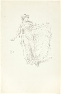 The Dancing Girl, 1889, James McNeill Whistler, American, 1834-1903, United States, Transfer