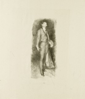Count Robert de Montesquiou, No. 2, 1894, James McNeill Whistler, American, 1834-1903, United