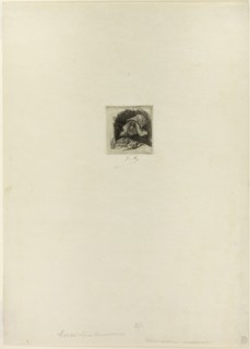 Flemish Market-Gardener, n.d., Félicien Rops, Belgian, 1833-1898, Belgium, Drypoint on ivory wove