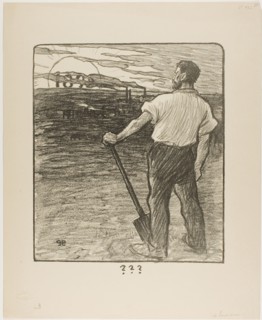 Happy New Year, December 1893, Théophile-Alexandre Steinlen, French, born Switzerland, 1859-1923,