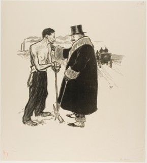 Lent, February 1894, Théophile-Alexandre Steinlen, French, born Switzerland, 1859-1923, France,