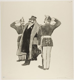One Hundred Million, February 1894, Théophile-Alexandre Steinlen, French, born Switzerland,
