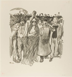March 18, March 1894, Théophile-Alexandre Steinlen (French, born Switzerland, 1859-1923), printed