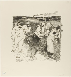 Today!, 1894, Théophile-Alexandre Steinlen (French, born Switzerland, 1859-1923), printed by
