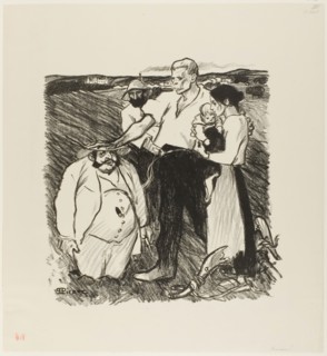 Tommorrow!, 1894, Théophile-Alexandre Steinlen, French, born Switzerland, 1859-1923, France,