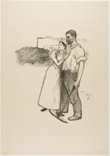 Liberty’s Last Refuge, July 1894, Théophile-Alexandre Steinlen, French, born Switzerland,