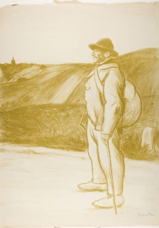 The Tramp, 1897, Théophile-Alexandre Steinlen, French, born Switzerland, 1859-1923, France,