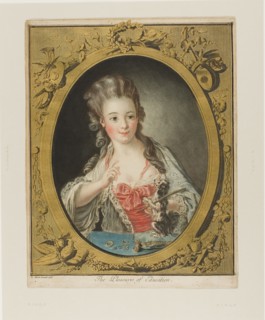 The Pleasures of Education, 1777, Louis-Marin Bonnet, French, 1736-1793, France, Pastel-manner