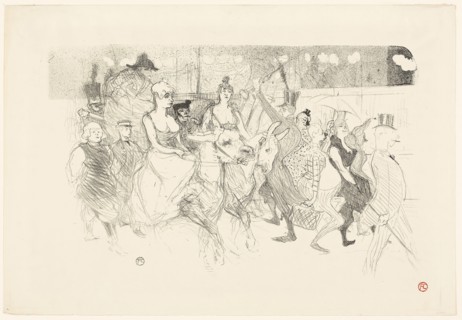 A Gala Evening at the Moulin Rouge, 1893, Henri de Toulouse-Lautrec, French, 1864-1901, France,