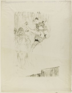 Lender Dancing the Bolero in Chilpéric, 1895, Henri de Toulouse-Lautrec, French, 1864-1901, France,
