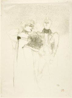 Mademoiselle Lender, in Madam Satan, 1893, Henri de Toulouse-Lautrec, French, 1864-1901, France,