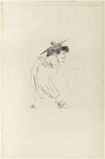 Small English Girl (Miss Dolly), 1899, Henri de Toulouse-Lautrec, French, 1864-1901, France,