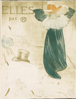 Frontispiece, from Elles, 1896, Henri de Toulouse-Lautrec (French, 1864-1901), published by Gustave