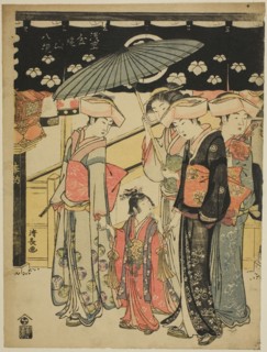 The Nakamise Shopping Street, from the series Eight Precincts of the Kinryuzan Temple in Asakusa