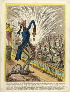 Uncorking Old Sherry, published March 10, 1805, James Gillray (English, 1756-1815), published by