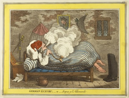 German Luxury, published January 22, 1800, James Gillray (English, 1756-1815), published by Hannah