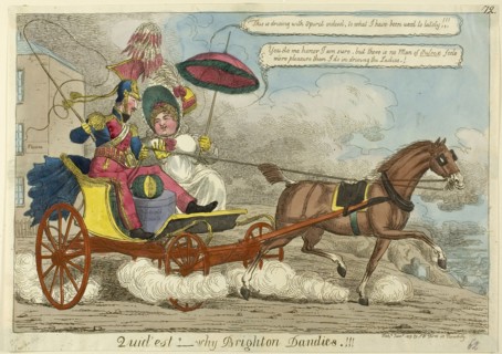 Quid est?- Why Brighton dandies.!!!, published January 1819, Charles WIlliams (English, active