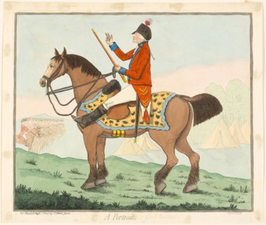 A Portrait, published March 17, 1809, James Gillray (English, 1756-1815), published by Hannah