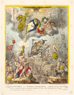 Confederated Coalition, published April 24, 1804, James Gillray (English, 1756-1815), published by