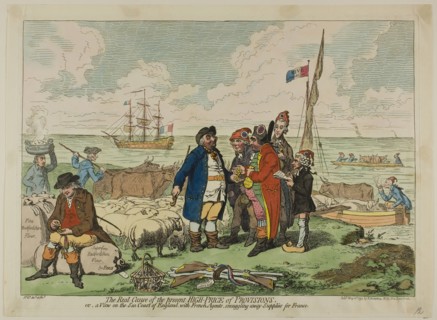 The Real Cause of the Present High-Price of Provisions, published May 11, 1795, James Gillray