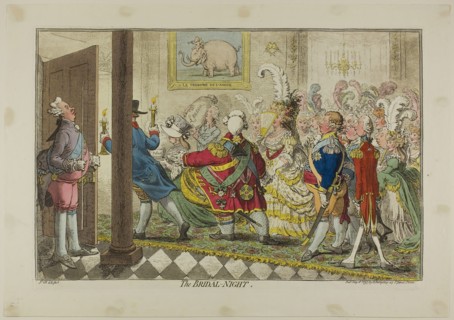 The Bridal Night, published May 18, 1797, James Gillray (English, 1756-1815), published by Hannah