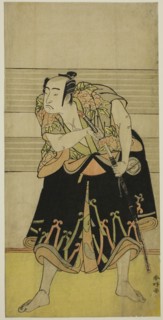 The Actor Sawamura Sojuro III in an Unidentified Role, c. 1781, Katsukawa Shunko I, Japanese,